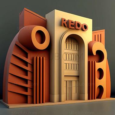 3D мадэль Альдо Росси (STL)